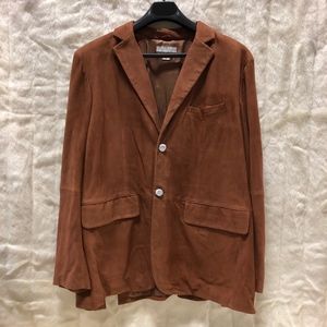 The Field size 50 Buckskin Suede Coat